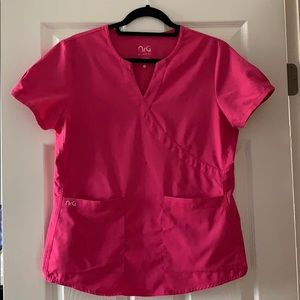 NRG by barco uniforms pink